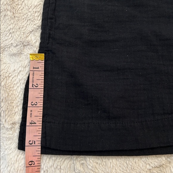 Old Navy - Black Muslin High-Rise Wide Leg Comfort Waistband Pants - Medium - Picture 4 of 12